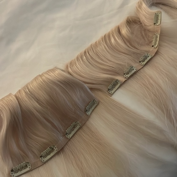 Glam Seamless Invisi Clip In Hair Extensions - Picture 6 of 8